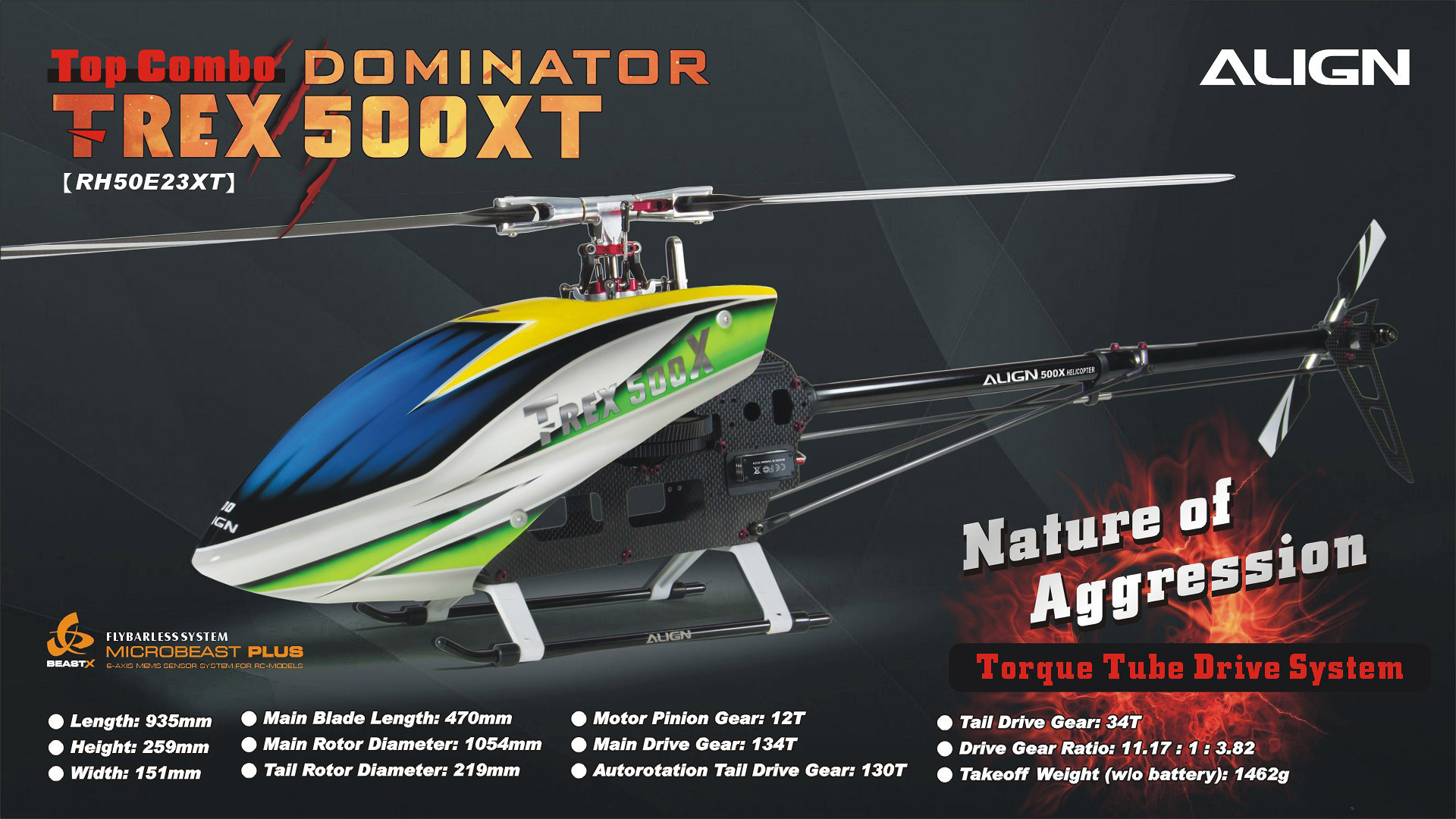 T-REX 500 RC Helicopter - ALIGN 亞拓科技