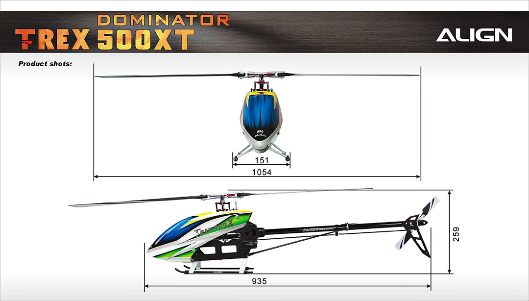 Black Landing Skid Nut For Trex T-rex 500 Helicopter