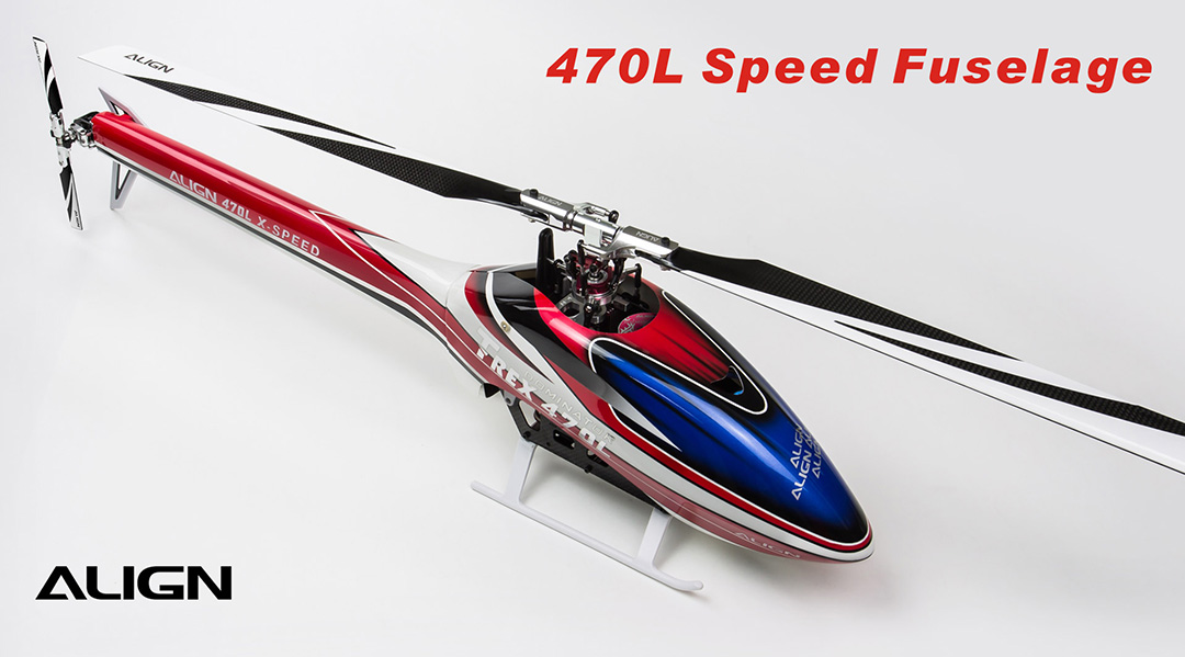 亞拓科技網路購物 - 470L Speed Fuselage - Red HF4701